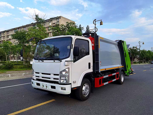 ISUZU Шасси 10м3 Компрессор Мусорный грузовик Мусорный бак Сбор мусора Мусорная машина 8 тонн