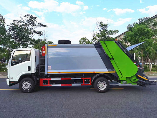 ISUZU Шасси 10м3 Компрессор Мусорный грузовик Мусорный бак Сбор мусора Мусорная машина 8 тонн