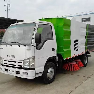 ISUZU специальные грузовики 3cbm дорога подметальная машина мини-уличная машина для очистки