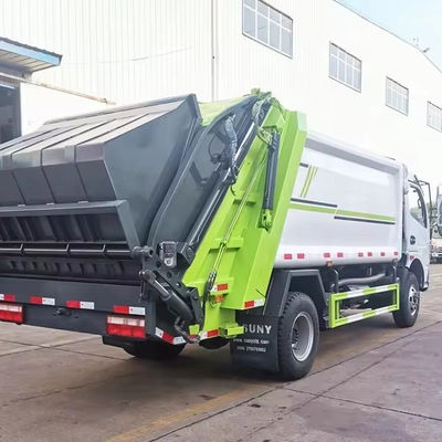 Dongfeng 8m3 мусорокомпрессорный грузовик мусорный бак сбор мусора мусорный грузовик для отходов