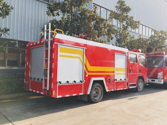 ISUZU 4X2 700P пожарный грузовик Малый пожарный спасательный грузовик 4cbm 5cbm