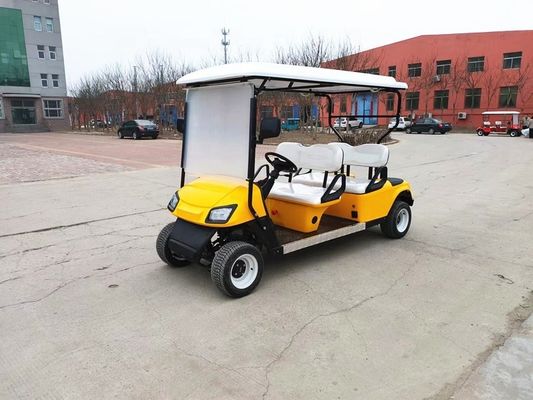 Электрические 4-местные тележки для гольфовых клубов Автомобили для гольфа 30 км / ч
