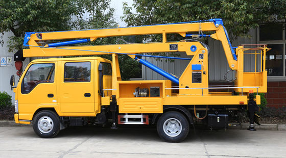 ISUZU Sinotruk Шасси Воздушный рабочий грузовик 12 складной бум Воздушный рабочий автомобиль с заводской ценой